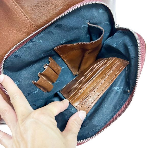 Ashwood Leather Backpack Brown 13\